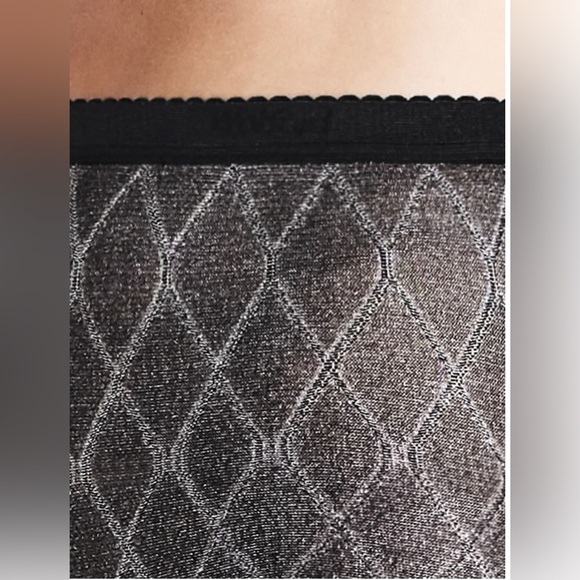 NWT - Wolford Silver Crystal Blaze Tights - Size S - Picture 2 of 3